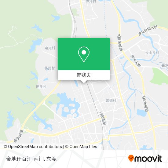 金地仟百汇-南门地图