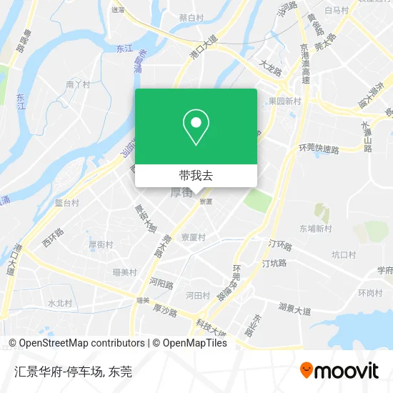 汇景华府-停车场地图