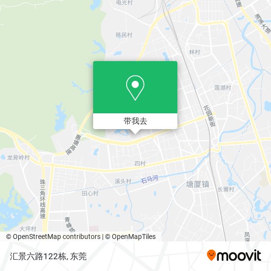 汇景六路122栋地图