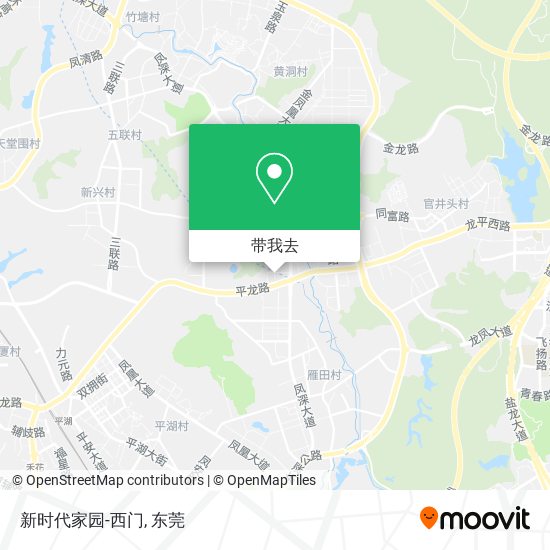 新时代家园-西门地图
