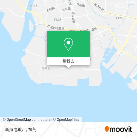 新海电镀厂地图