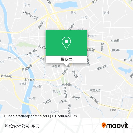 雅伦设计公司地图