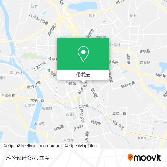 雅伦设计公司地图