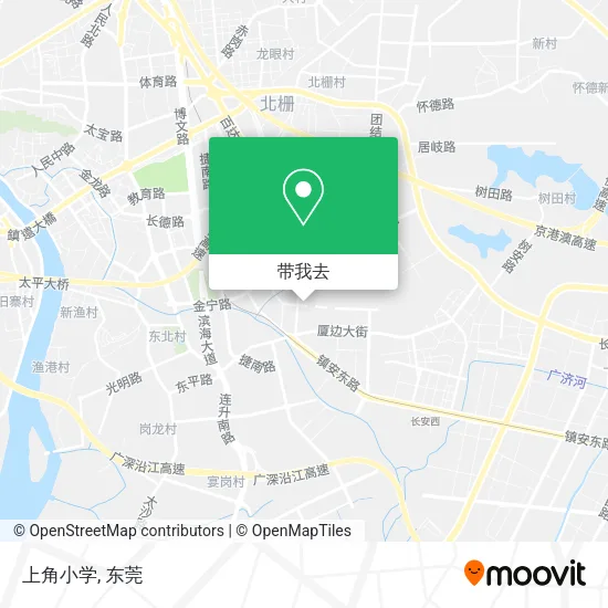 上角小学地图