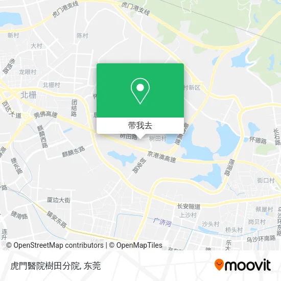 虎門醫院樹田分院地图