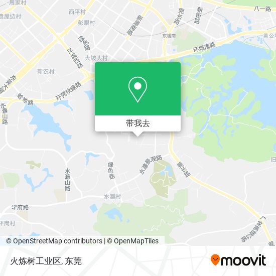 火炼树工业区地图