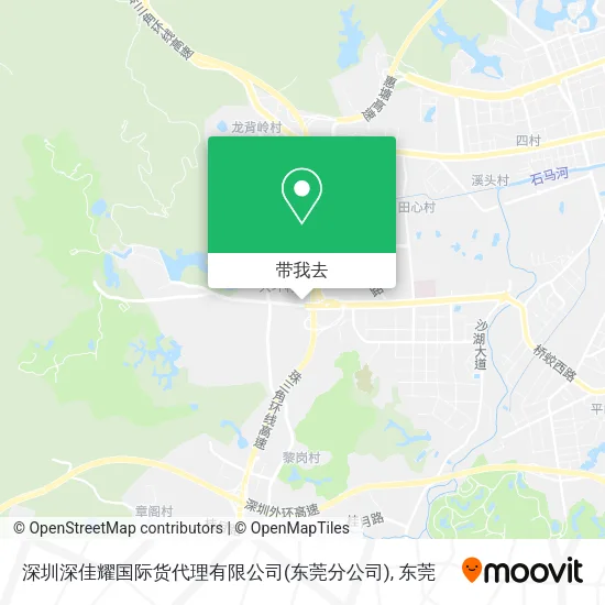 深圳深佳耀国际货代理有限公司(东莞分公司)地图