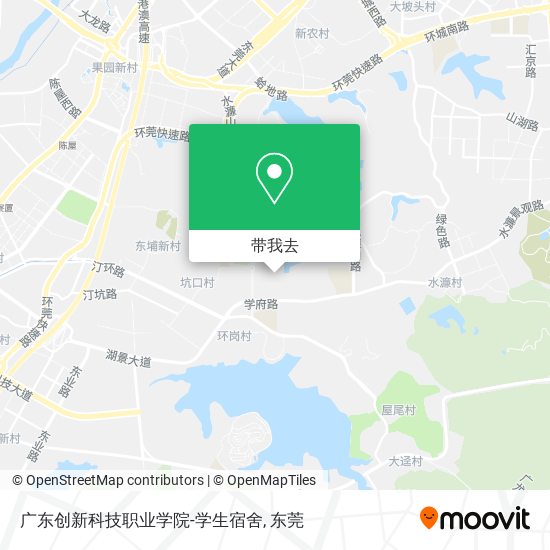 广东创新科技职业学院-学生宿舍地图
