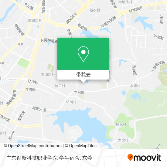 广东创新科技职业学院-学生宿舍地图