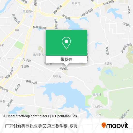 广东创新科技职业学院-第三教学楼地图