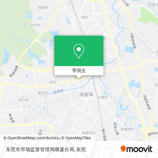 东莞市市场监督管理局塘厦分局地图