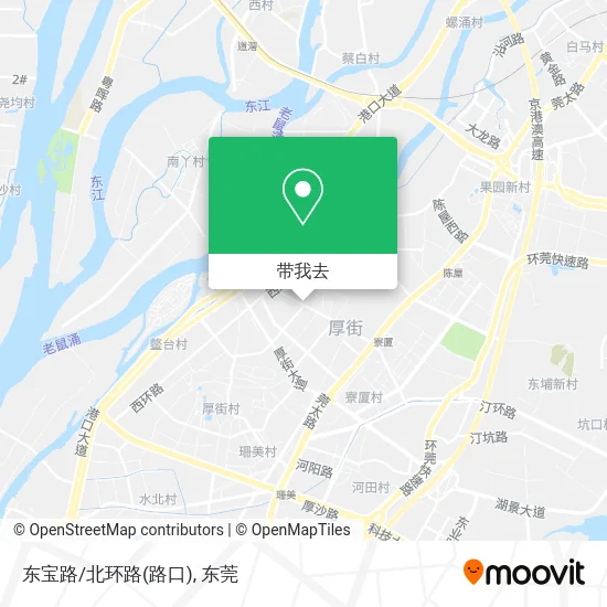东宝路/北环路(路口)地图