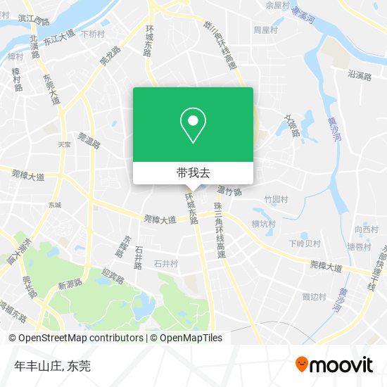 年丰山庄地图