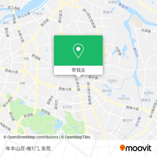 年丰山庄-南1门地图