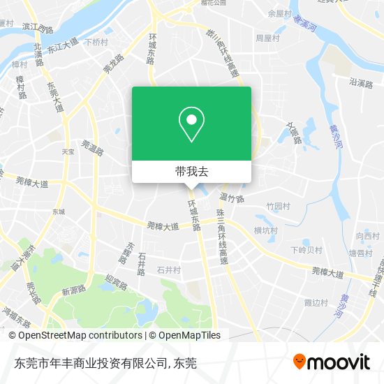 东莞市年丰商业投资有限公司地图