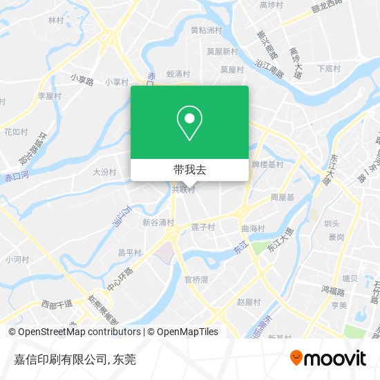 嘉信印刷有限公司地图