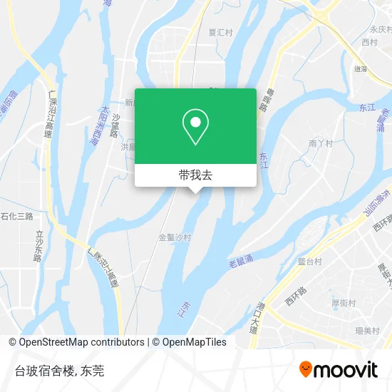 台玻宿舍楼地图