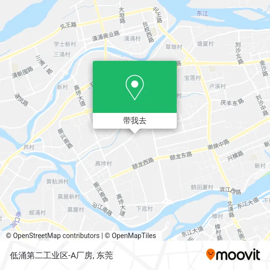 低涌第二工业区-A厂房地图