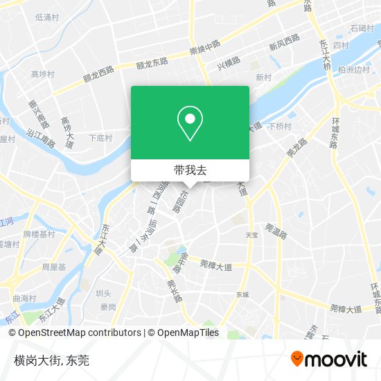 横岗大街地图