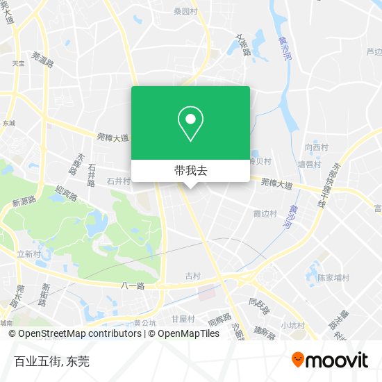 百业五街地图