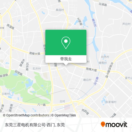 东莞三星电机有限公司-西门地图