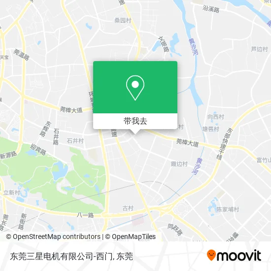 东莞三星电机有限公司-西门地图