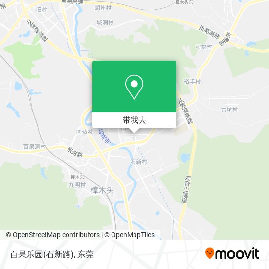 百果乐园(石新路)地图