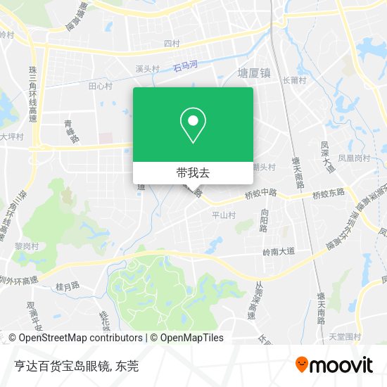 亨达百货宝岛眼镜地图