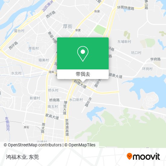 鸿福木业地图