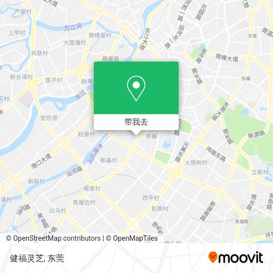 健福灵芝地图