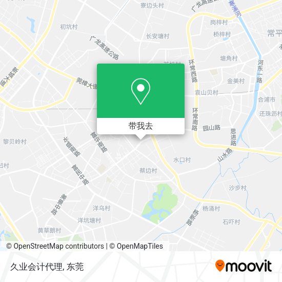 久业会计代理地图