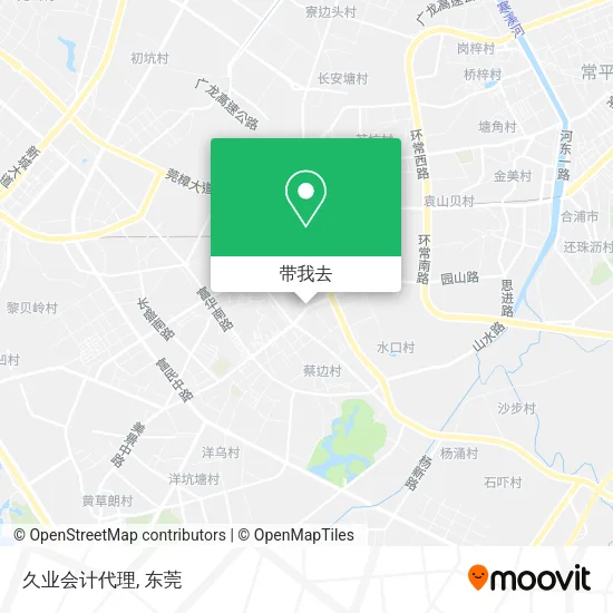 久业会计代理地图