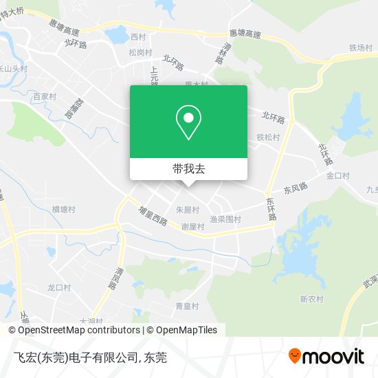 飞宏(东莞)电子有限公司地图