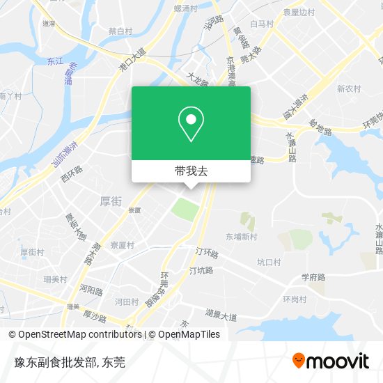 豫东副食批发部地图