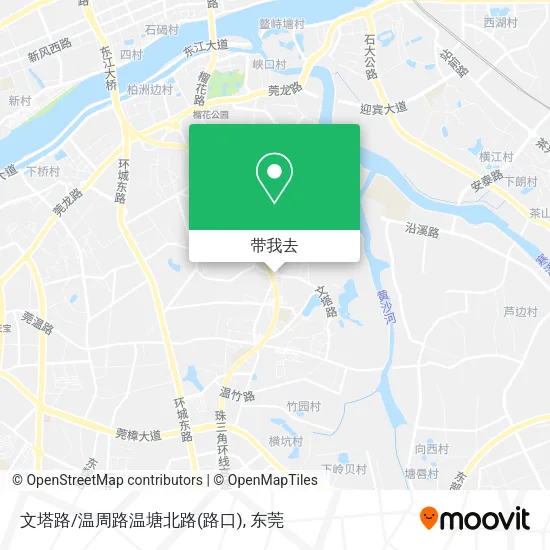文塔路/温周路温塘北路(路口)地图