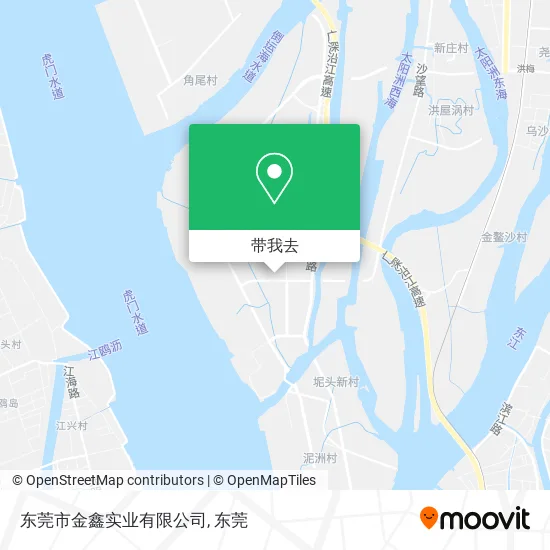 东莞市金鑫实业有限公司地图