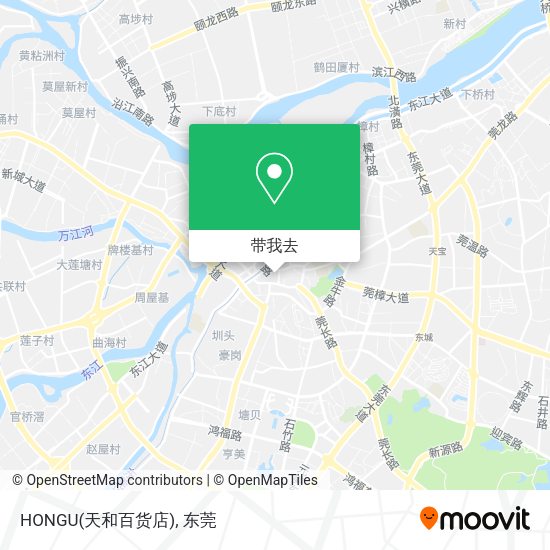 HONGU(天和百货店)地图