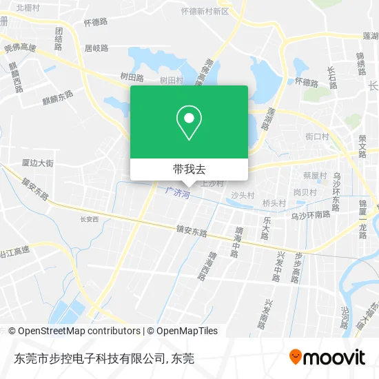 东莞市步控电子科技有限公司地图