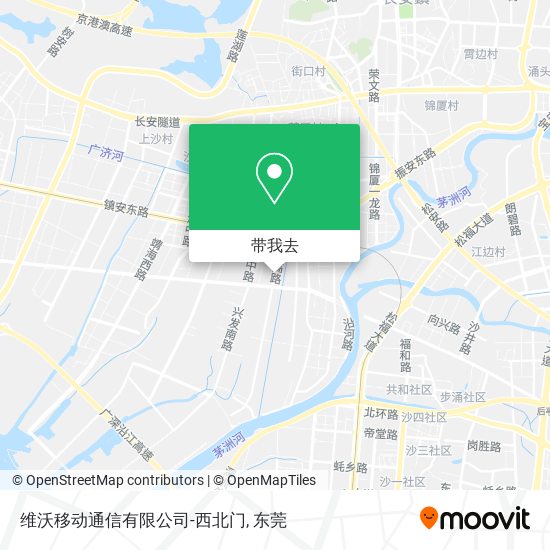 维沃移动通信有限公司-西北门地图