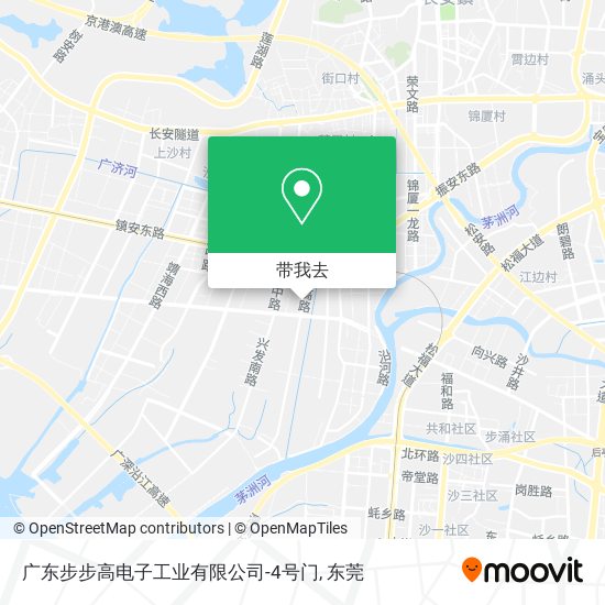 广东步步高电子工业有限公司-4号门地图