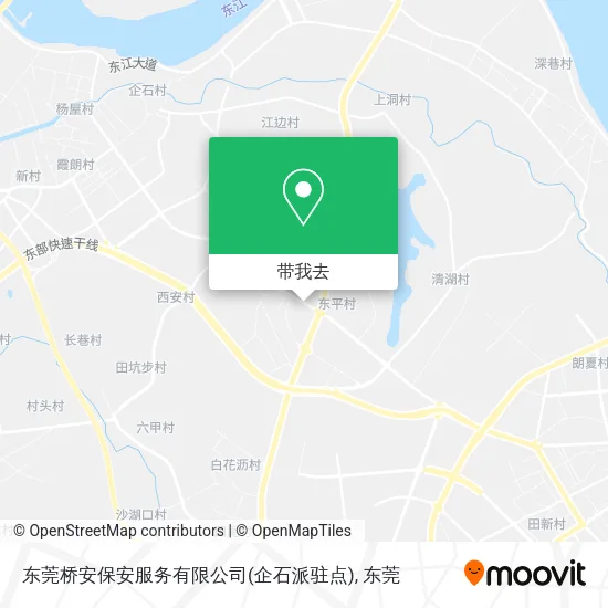 东莞桥安保安服务有限公司(企石派驻点)地图