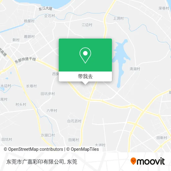 东莞市广嘉彩印有限公司地图