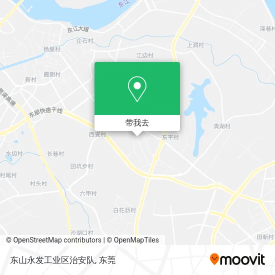 东山永发工业区治安队地图
