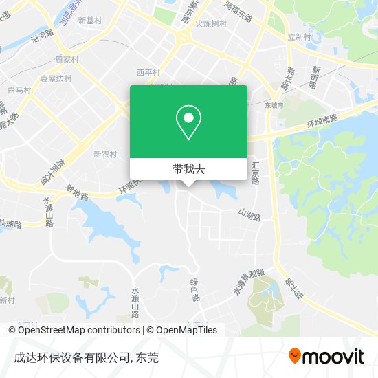 成达环保设备有限公司地图