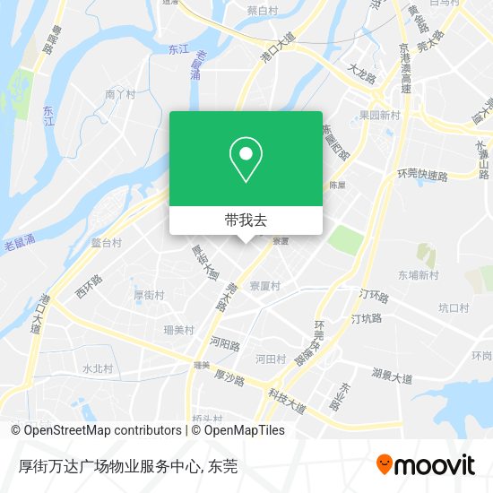 厚街万达广场物业服务中心地图
