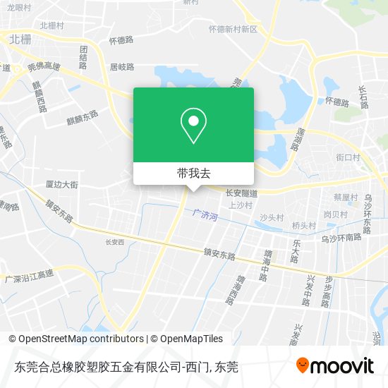 东莞合总橡胶塑胶五金有限公司-西门地图
