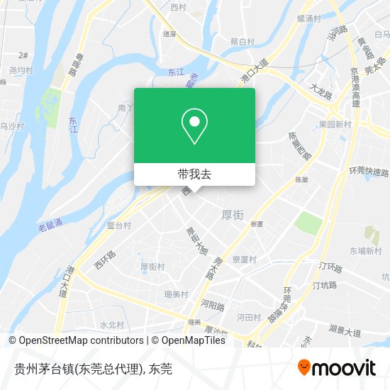 贵州茅台镇(东莞总代理)地图
