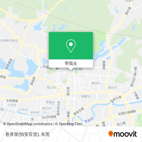 巷弄里(怡安百货)地图