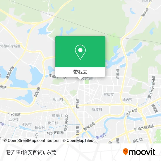 巷弄里(怡安百货)地图