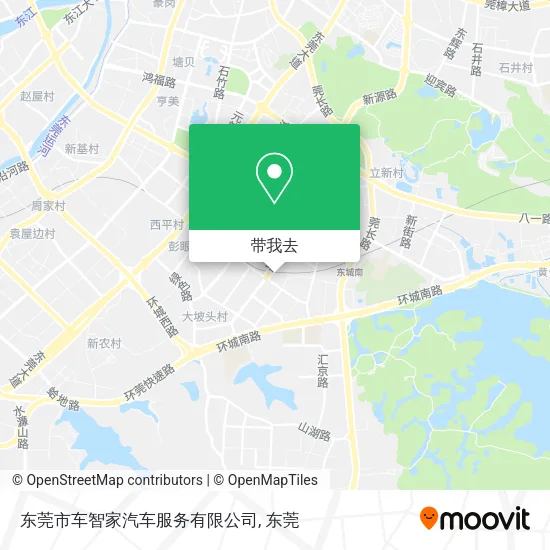 东莞市车智家汽车服务有限公司地图